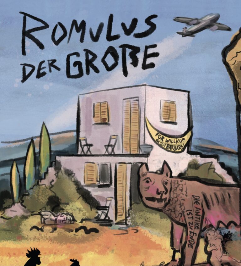 Romulus der Große – Nötig sind eher Verhinderer Rezension: aufBruch – Gefängnistheater