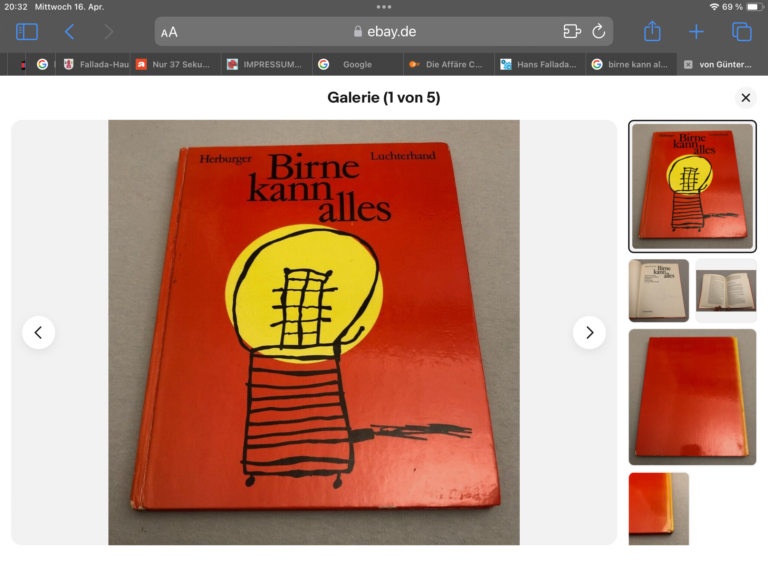 Über die Birne-Bücher des Günter Herburger